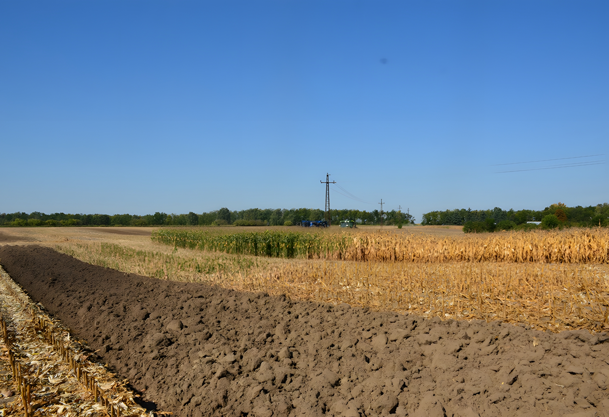 csökkent porozitású talaj